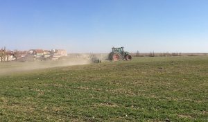 rodillo tractor cereal