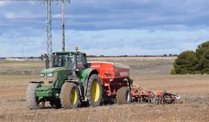 tractor sembradora