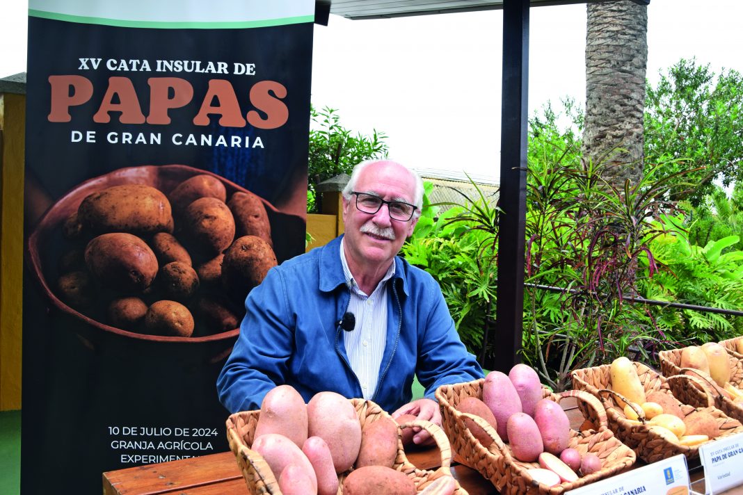 Miguel Hidalgo, consejero de Sector Primario, Soberanía Alimentaria y Seguridad Hídrica del Cabildo de Gran Canaria