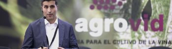 Enrique Barajas en la feria Agrovid