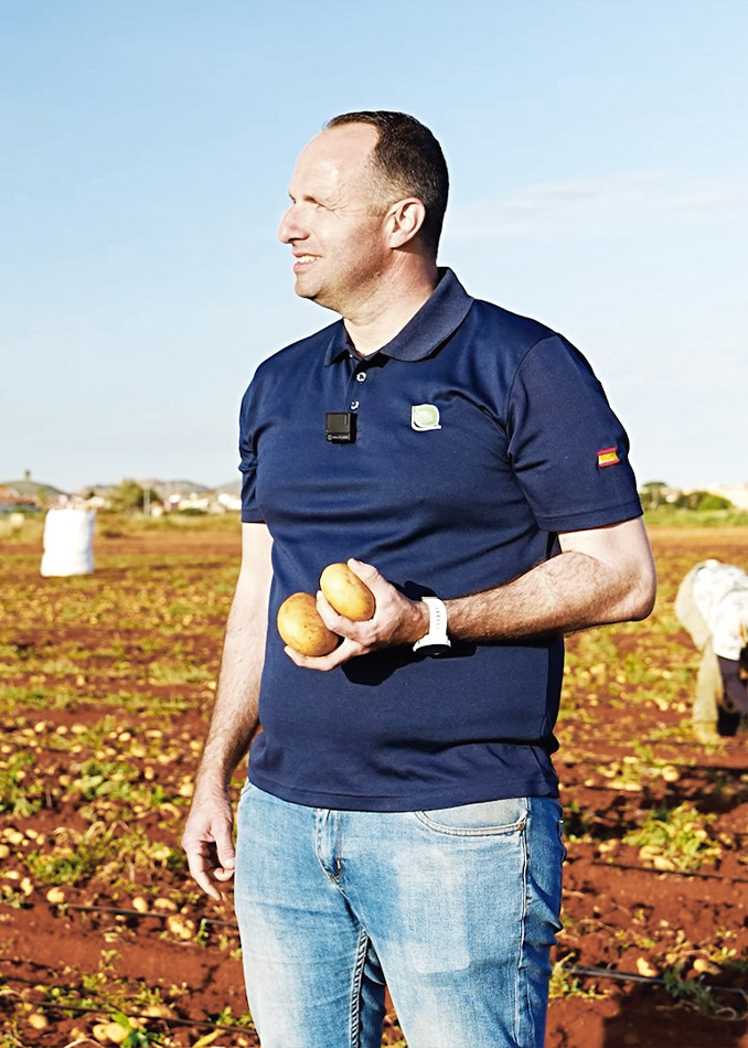 Pedro José García, agricultor
